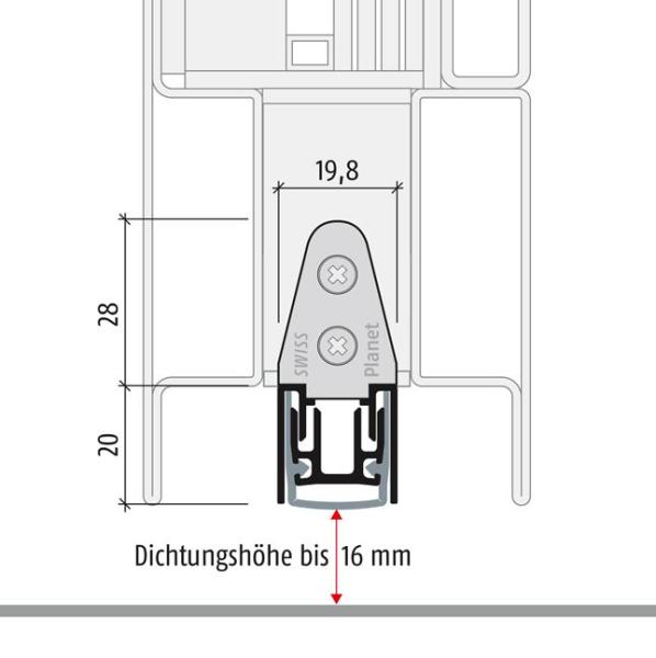 Planet Absenkdichtung MF RD 20/20-710